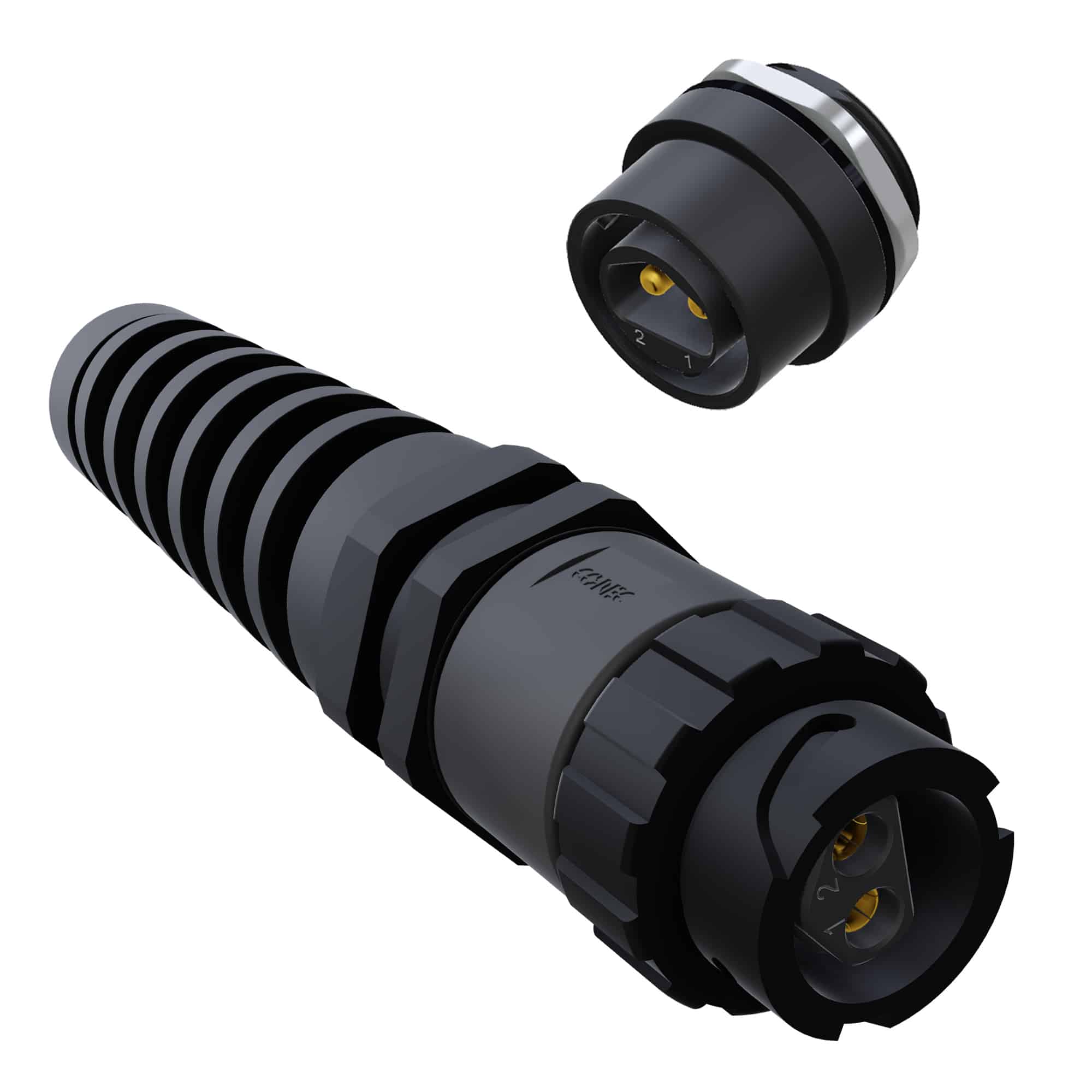 Featured image for “CONEC Series IP67 Power Bayonet”