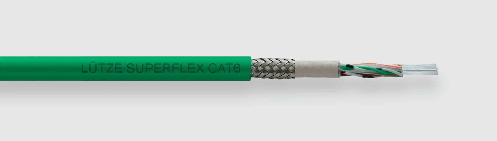 Featured image for “LUTZE SUPERFLEX® ETHERNET (C) PUR, Shielded”